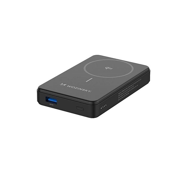 Powerbank Wozinsky WLWP-10KA0Y3S 22,5W PD Qi2/10000 mAh, z podstawką,