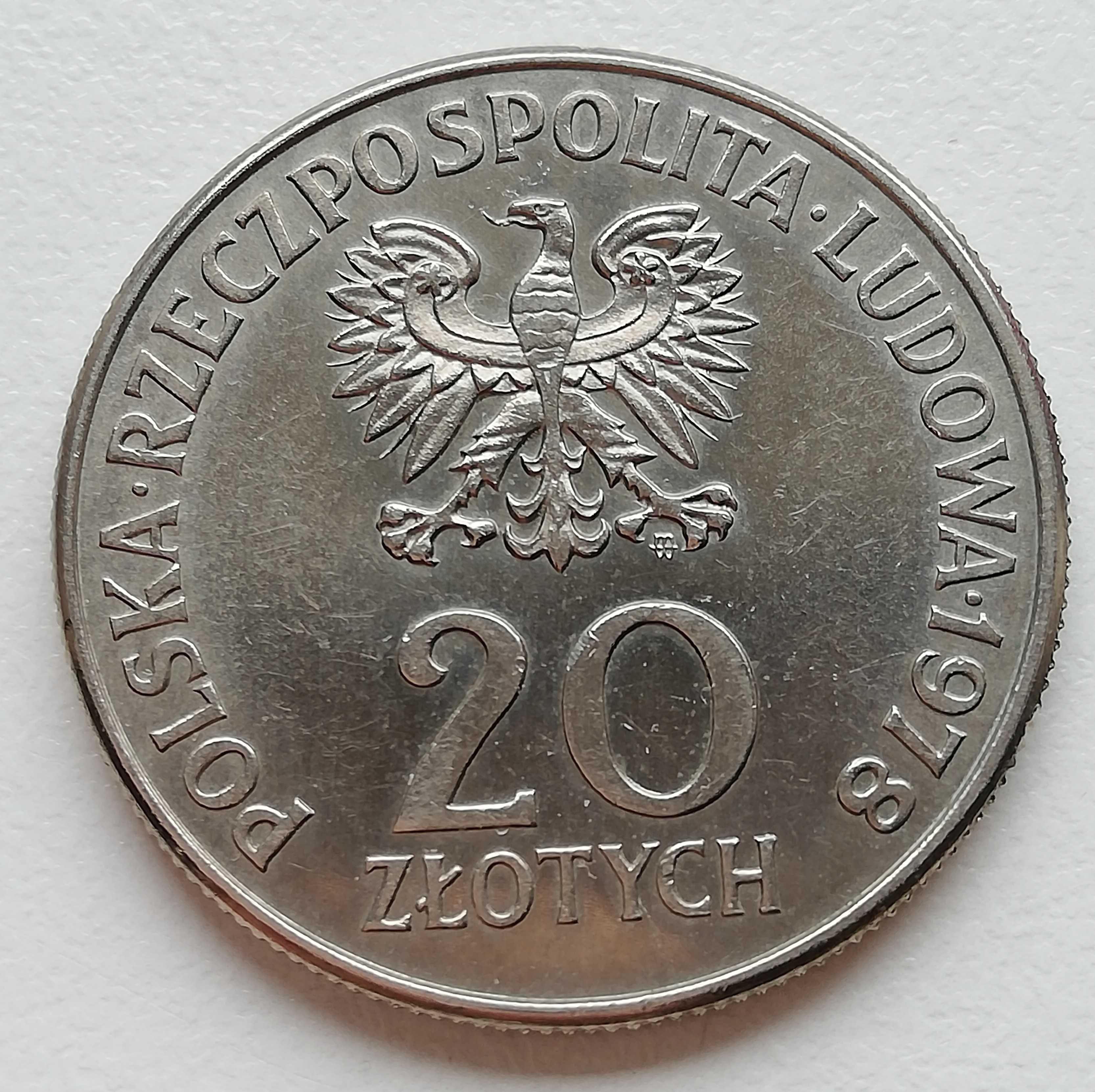 Moneta 20 zł 1978 rok Maria Konopnicka na prezent