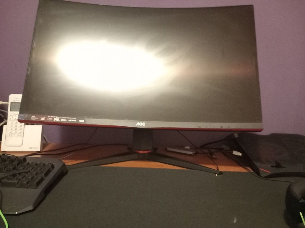 Monitor gaming AOC curvo 240hz