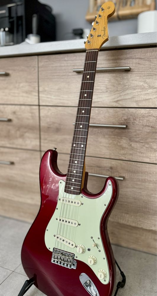 Fender Stratocaster ST-62 Old Candy Apple Red 2007 Crafted in Japan