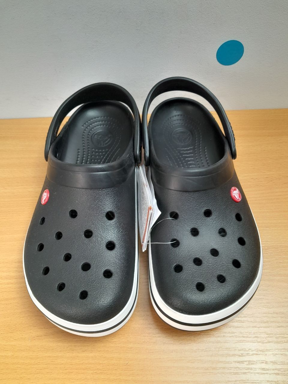 Уцінка ! Crocs Crocband Black Крокси розмір 40