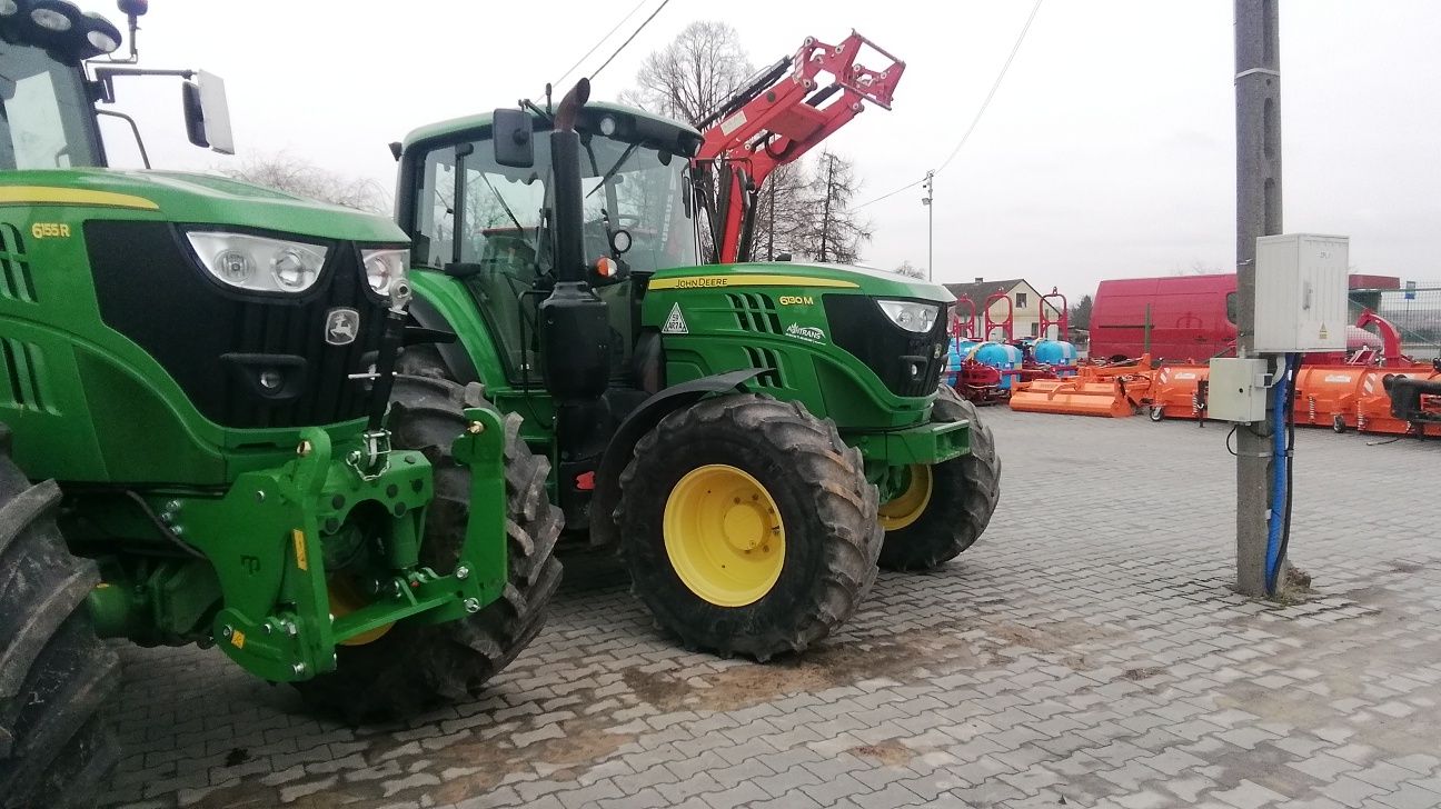 Ciągnik JOHN DEERE 6130M, 2018r, skrzynia 24/24, klima