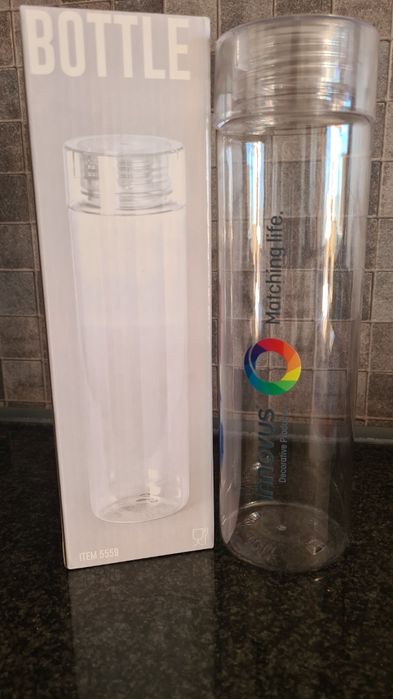 Garrafa 75 cl transparente