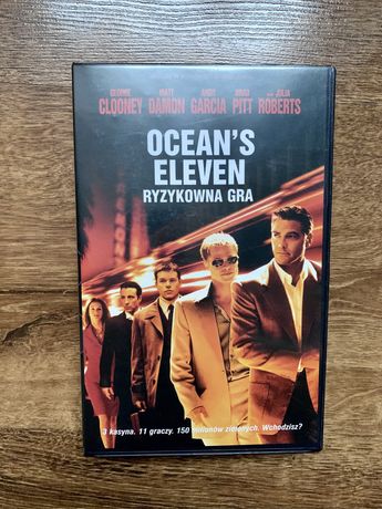 Ocean's Eleven Ryzykowna Gra kaseta VHS klasyk