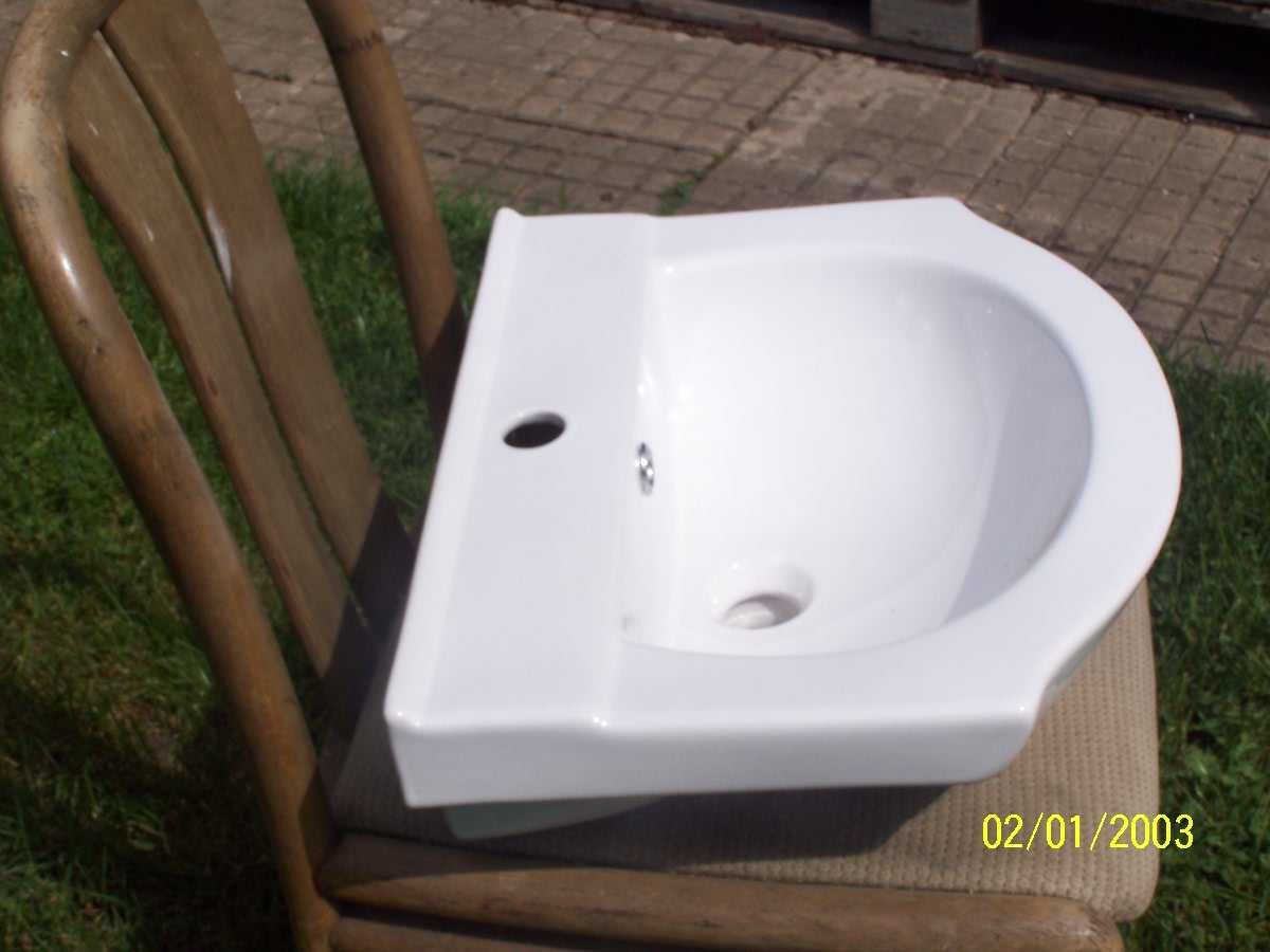 Umywalka porcelanowa biała wym szer, 50 gł. 40 cm
