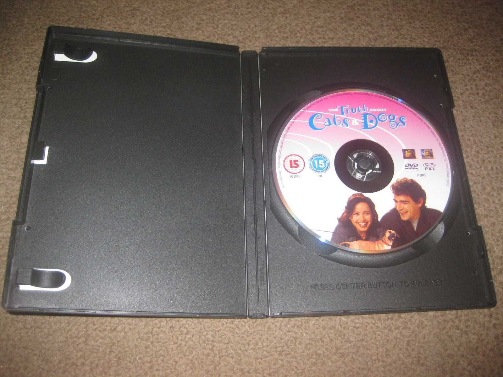 DVD "Toda a Verdade Sobre Cães e Gatos" com Uma Thurman/Raro!