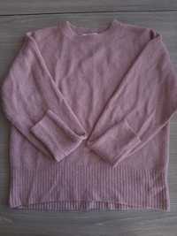Różowy sweter damski XS