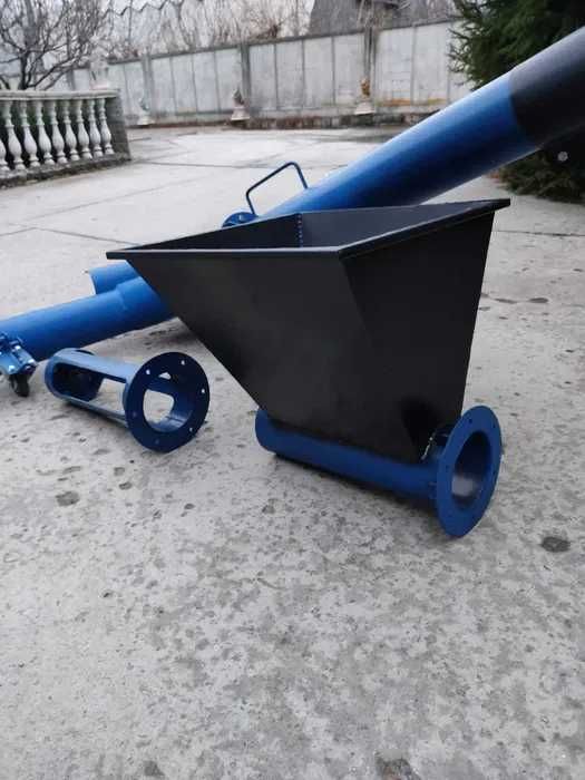 Шнек для зерна 133*2000, погрузчик шнековый, протравитель зерна