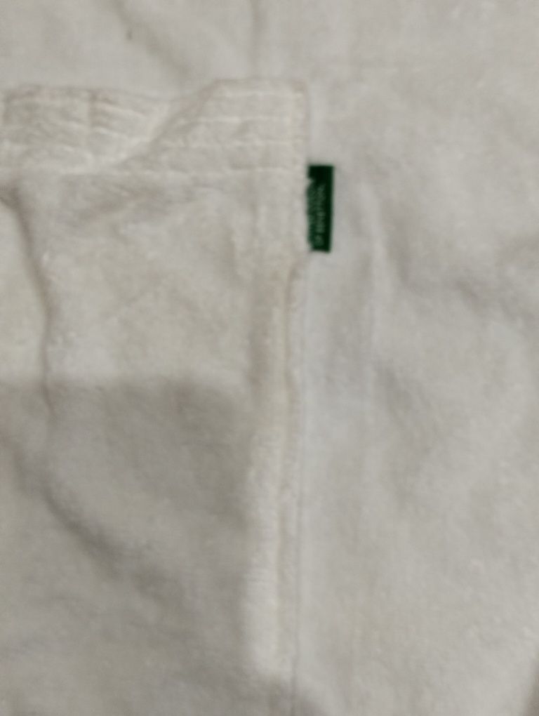 Roupão branco da BENETTON, unissexo