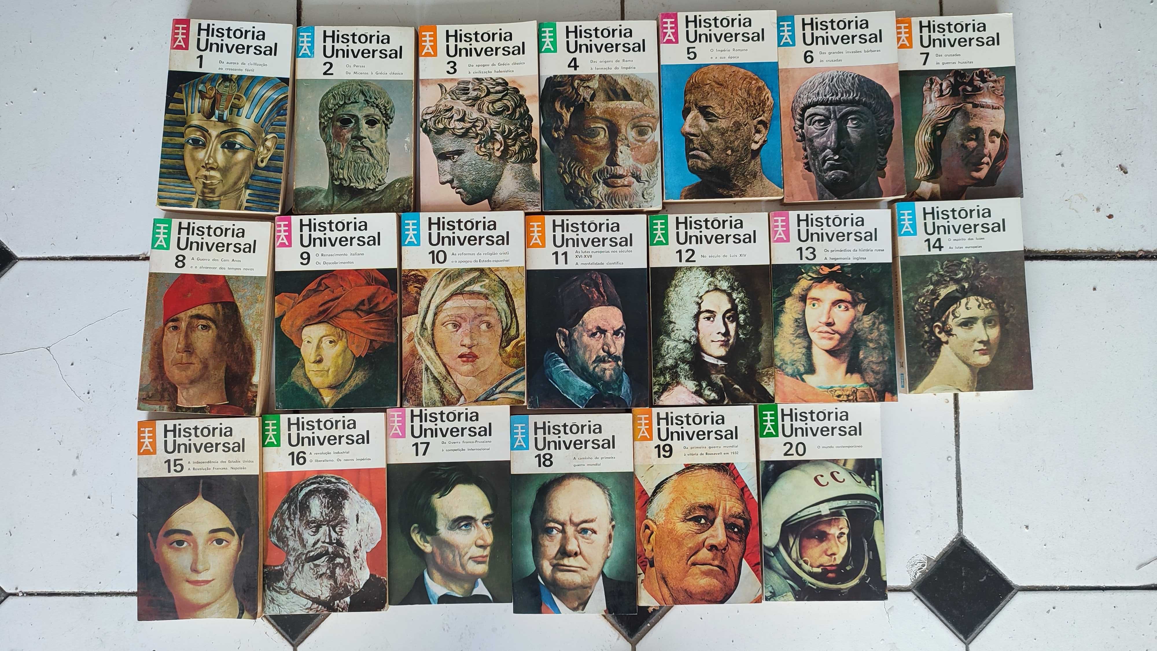 História Universal - Completo 20 volumes