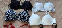 Staniki damskie nowe 75C, 85B, 90
