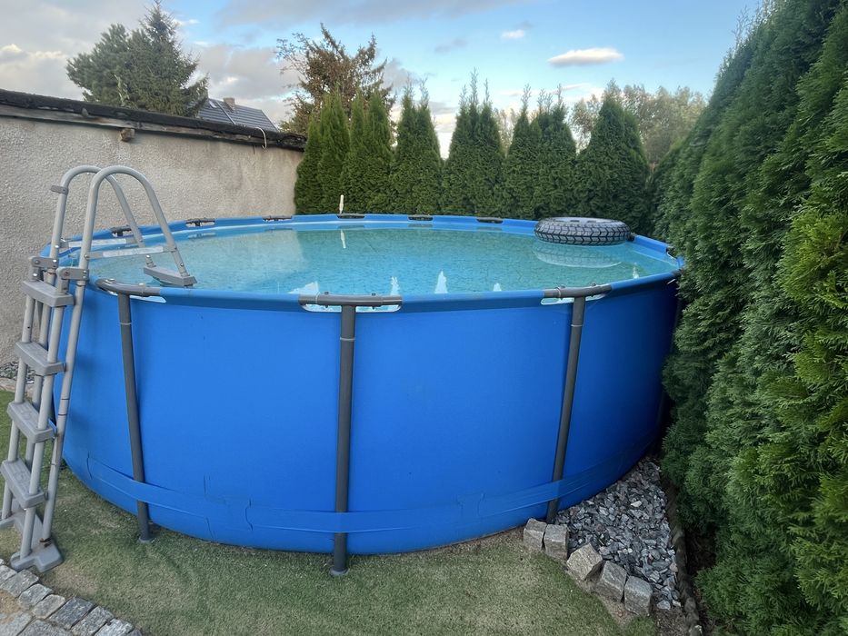 Basen bestwey xxl  4.57x1.2 z pompa piaskową bestwey komplet