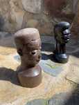 Escultura Tribal Maconde Moçambique Anos 50 Ébano 19 cm