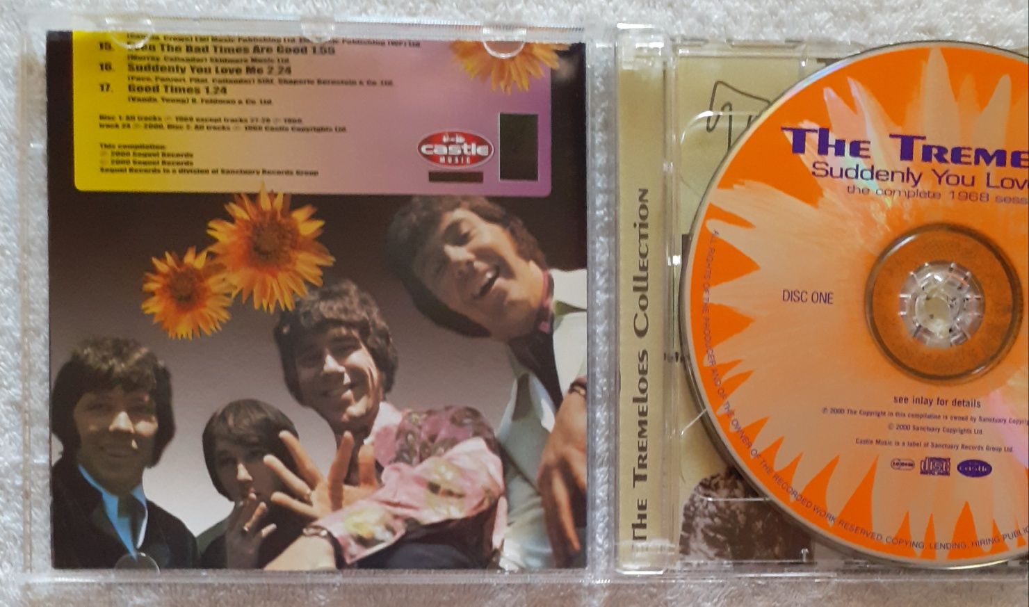 The Tremeloes ‎– Suddenly You Love Me:The Complete 1968 Sessions (2CD)