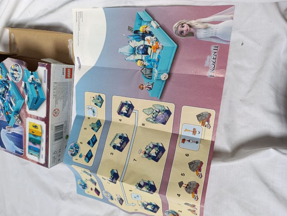 Anna elsa kraina lodu lego disney 43189