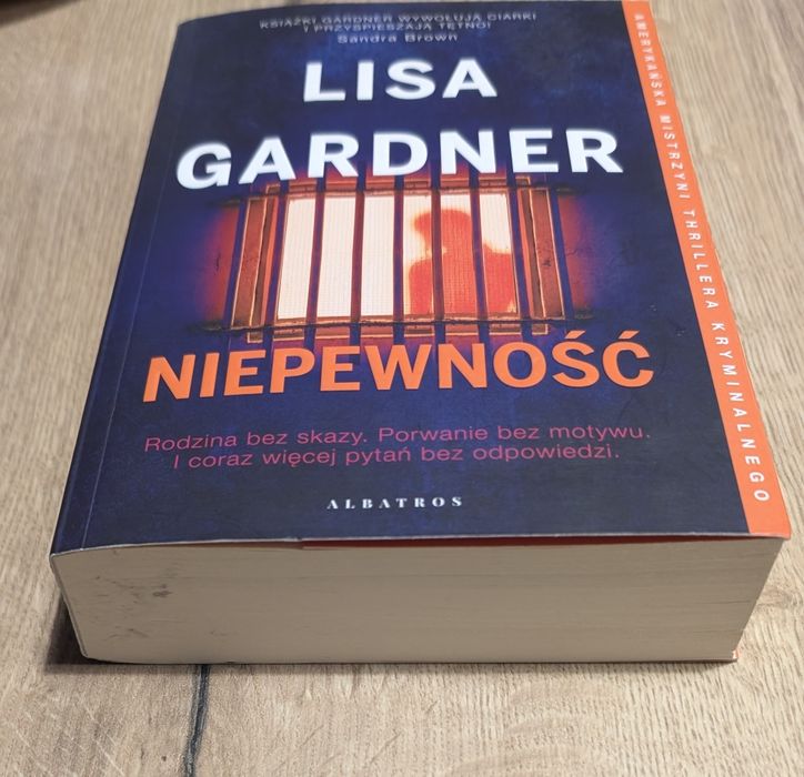 Kryminał Lisa Gardner "Niepewność"
