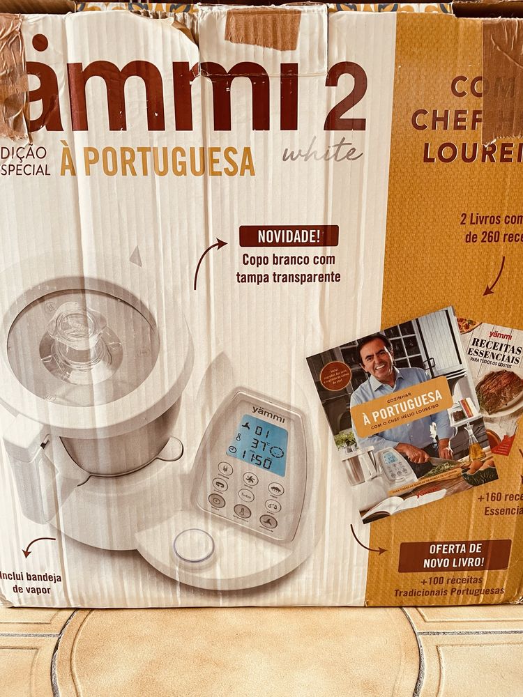 Robô de Cozinha YÄMMI 2 Upgrade White Edição Especial À Portuguesa