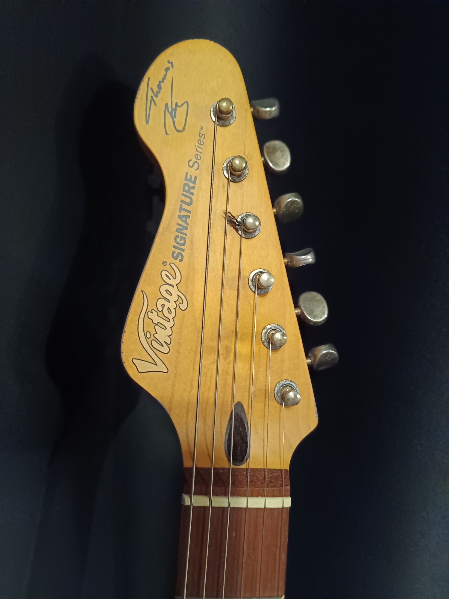 Gitara elektryczna Vintage V6 Thomas Blug Signature stratocaster