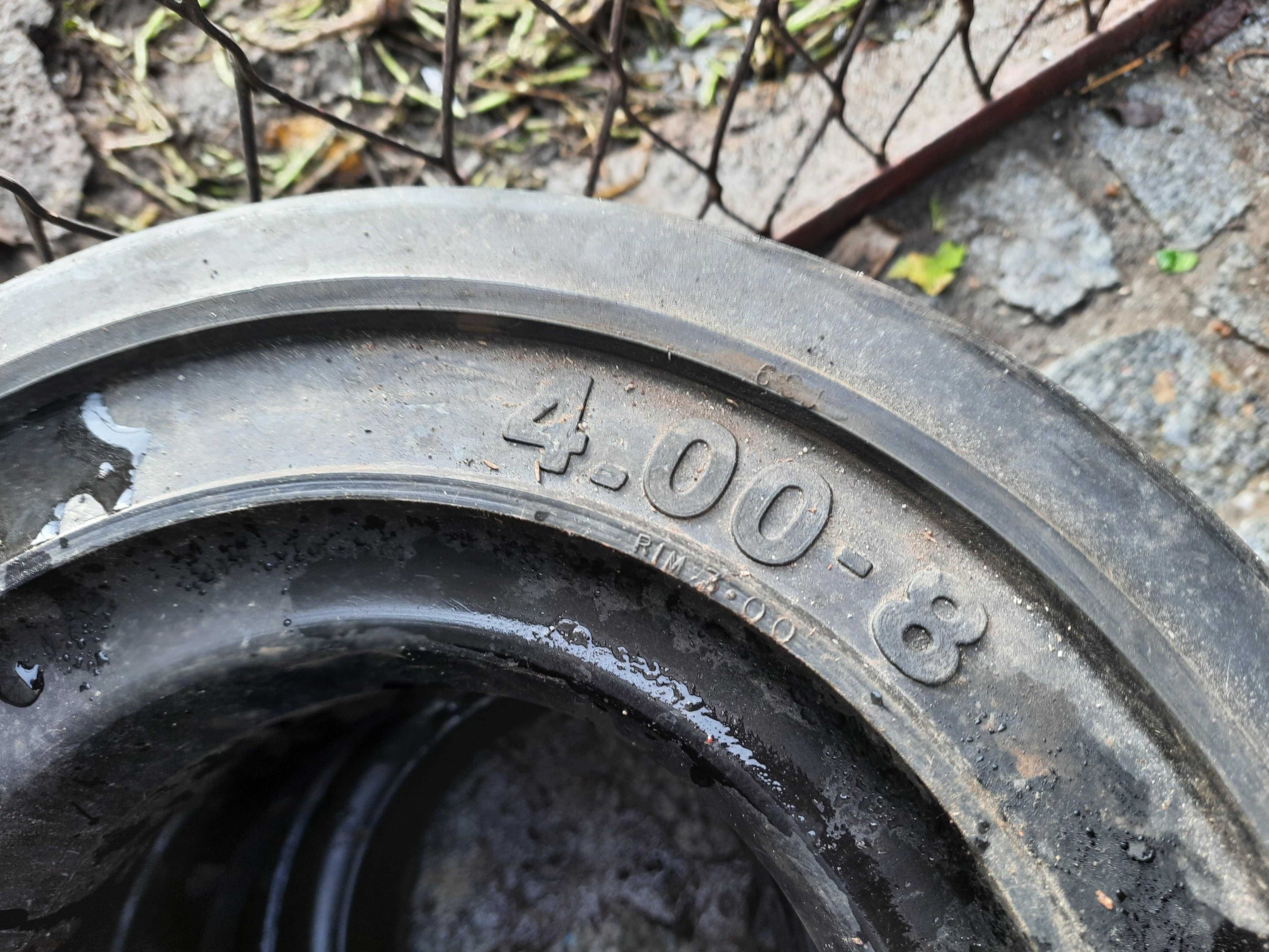 Opona do wózka widłowego 4.00 - 8, RIM 3"
