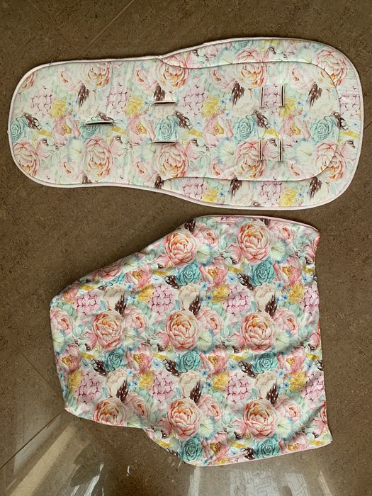 Комплект матрацик+пристебна ковдра в коляску Linda Cube Швейцарія