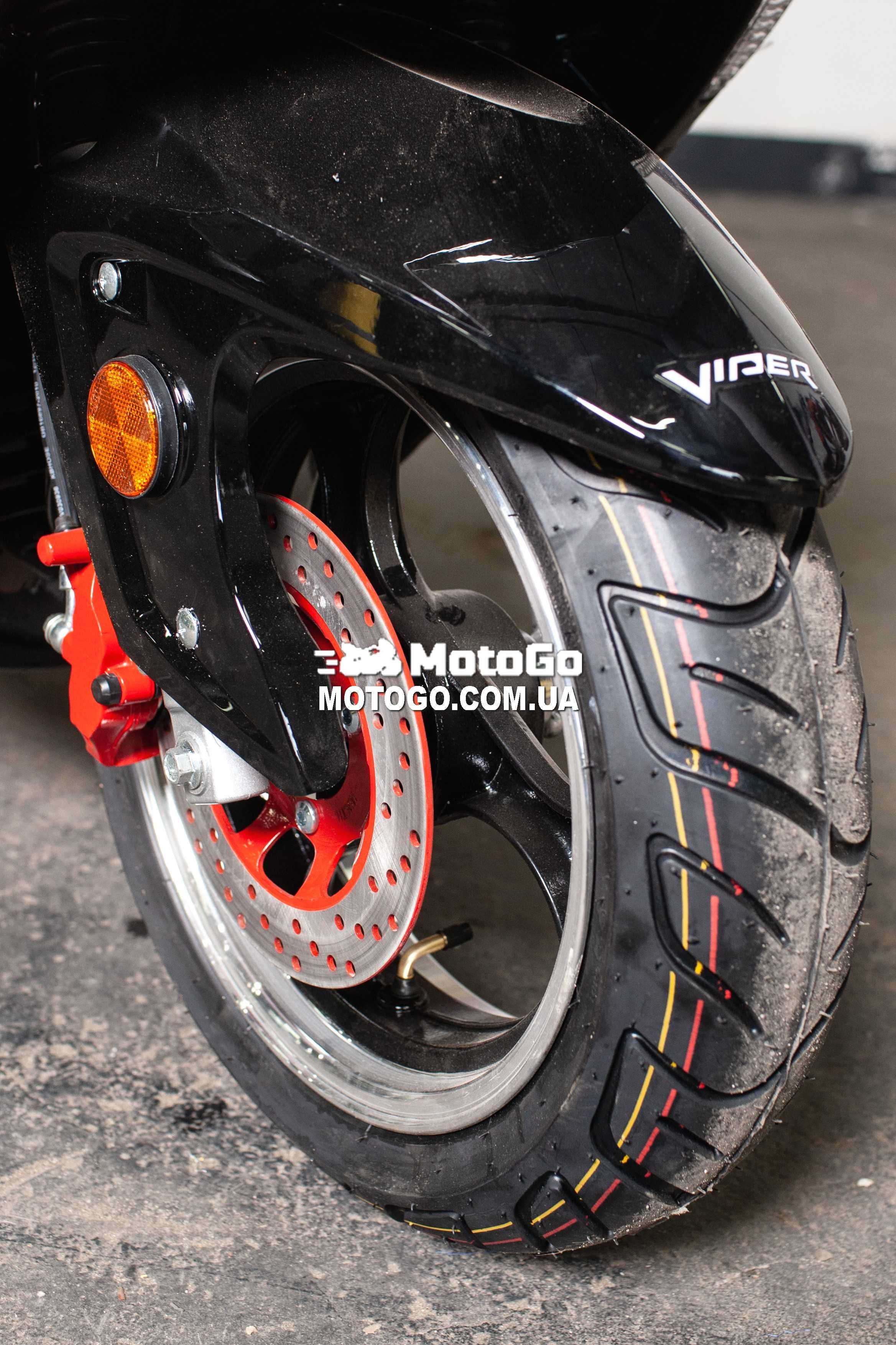 Новый Скутер Viper Storm 150 2024 Гарантия, КРЕДИТ Black - MotoGo !