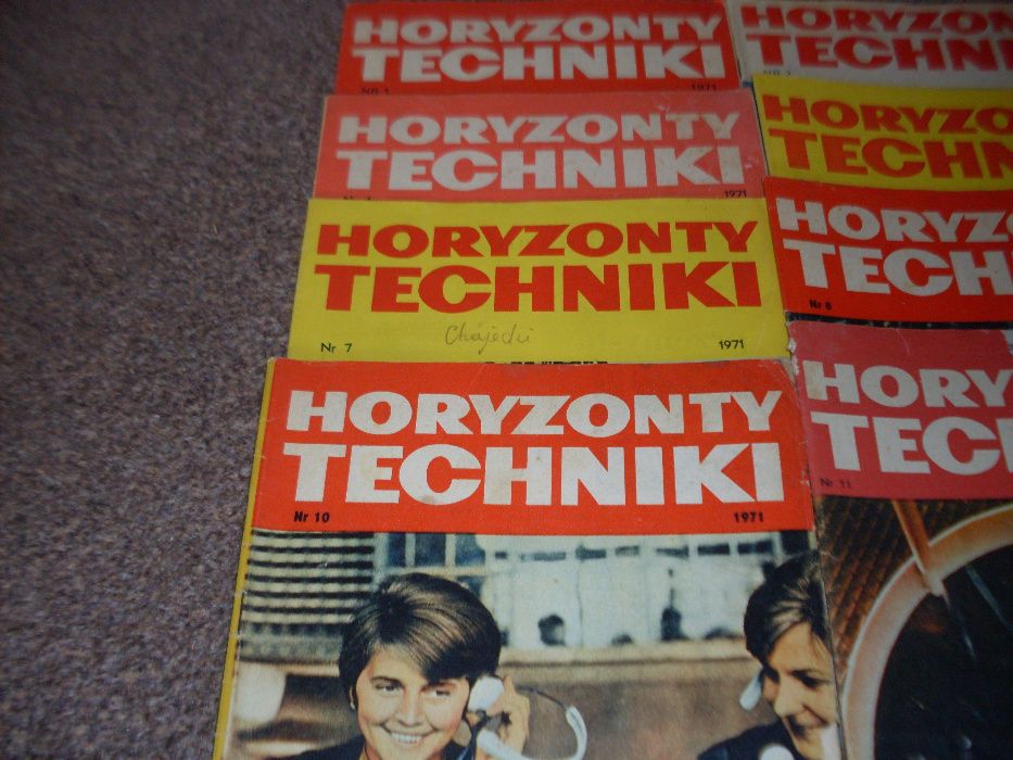 Horyzonty techniki 1971r. kompletny rocznik