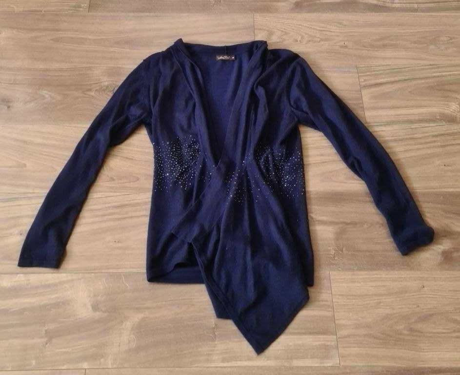 _Lara Fabio_ narzutka sweter kardigan XL
