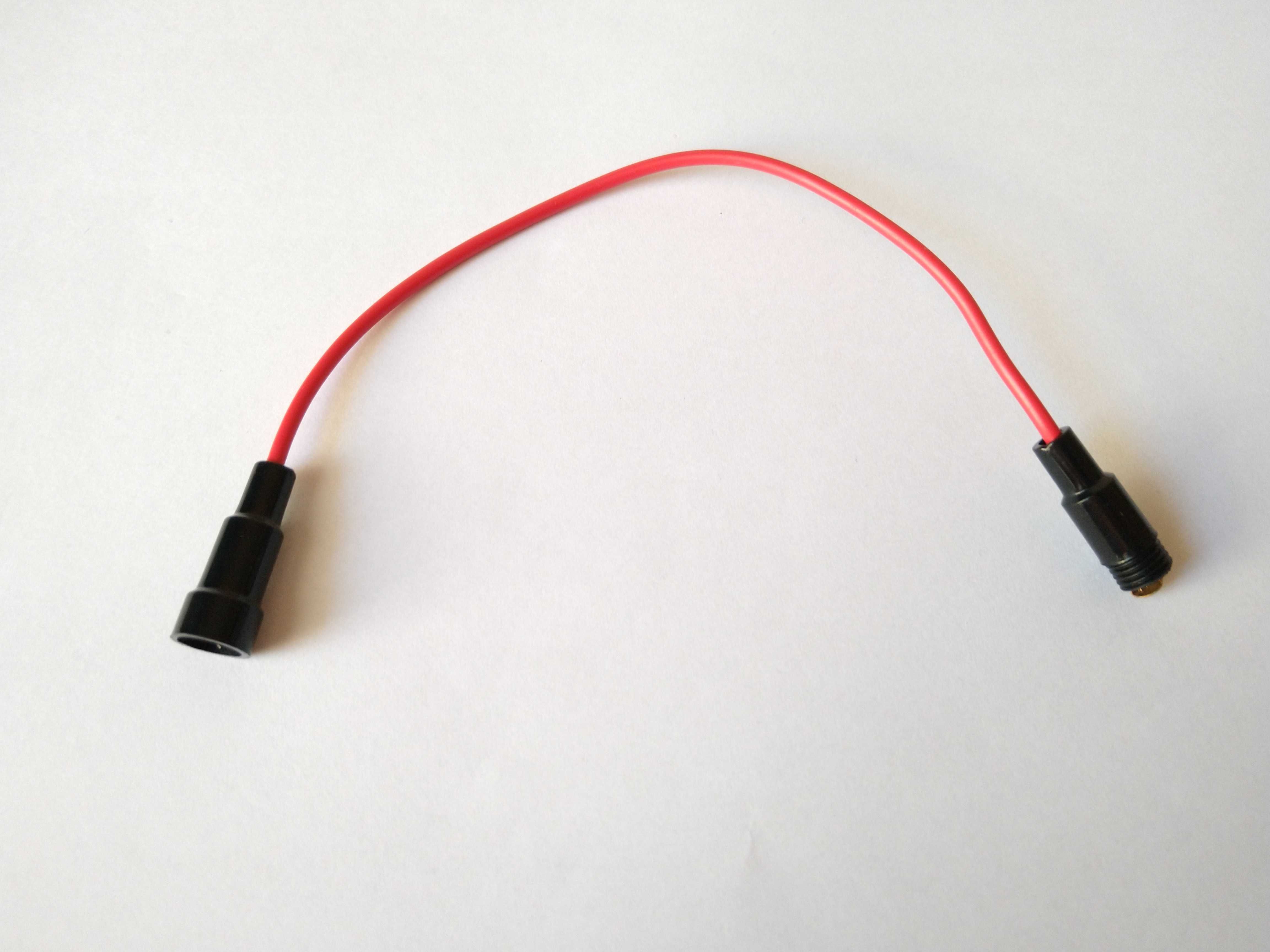 Gniazdo bezpiecznika szklanego 5x20 mm z kablem
