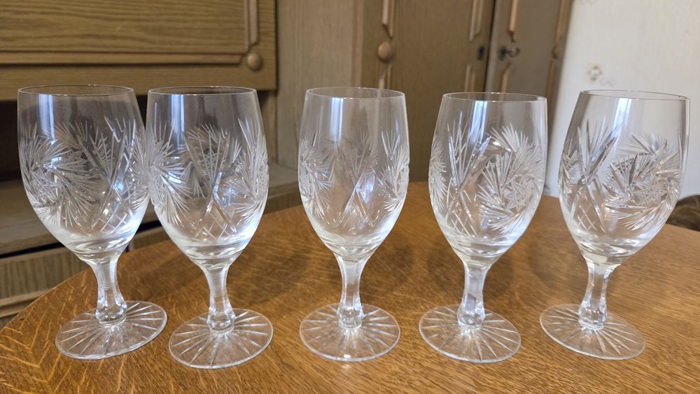 Kieliszki kryształowe