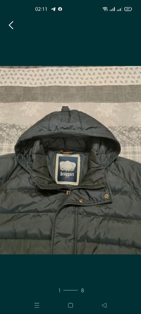 Куртка фірмова чолоіча зимова Braggart