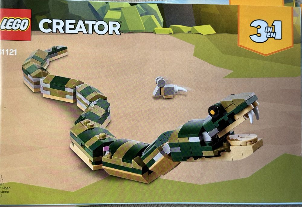 Lego Creator, Crocodile 7+