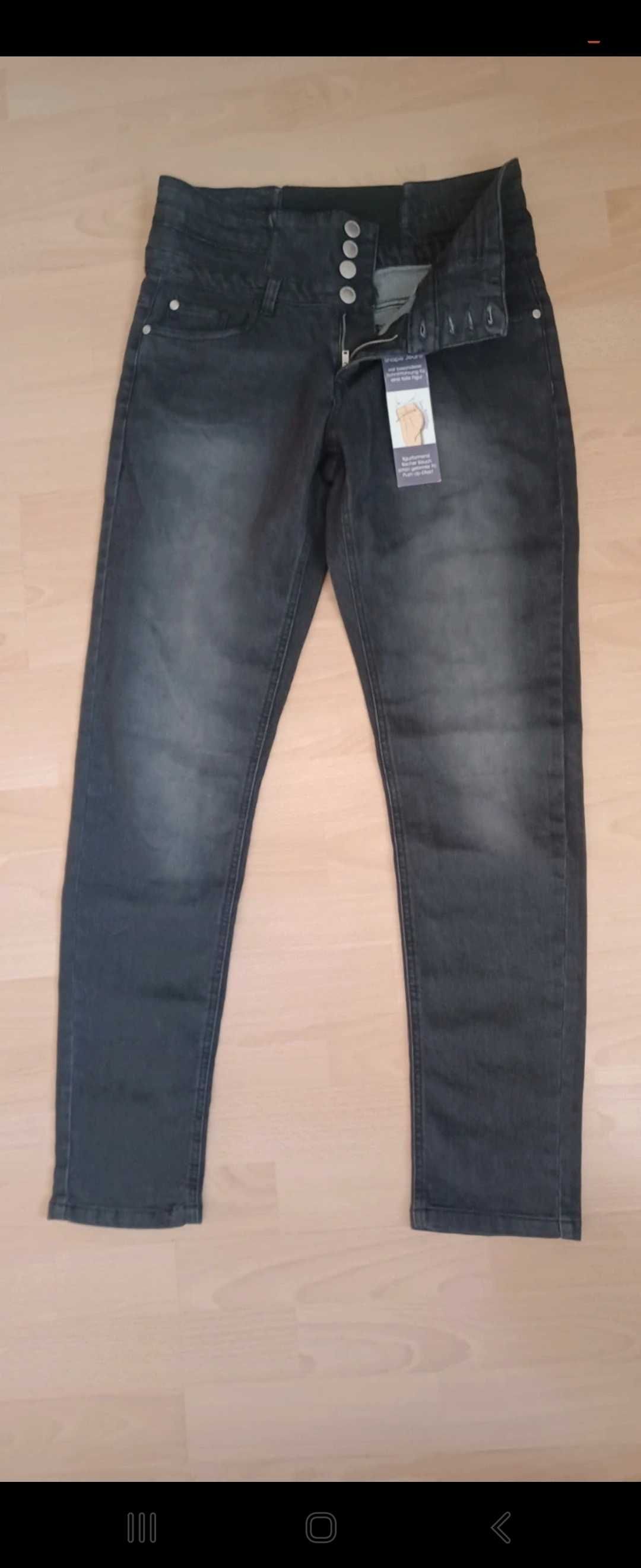 Spodnie jeansy xl