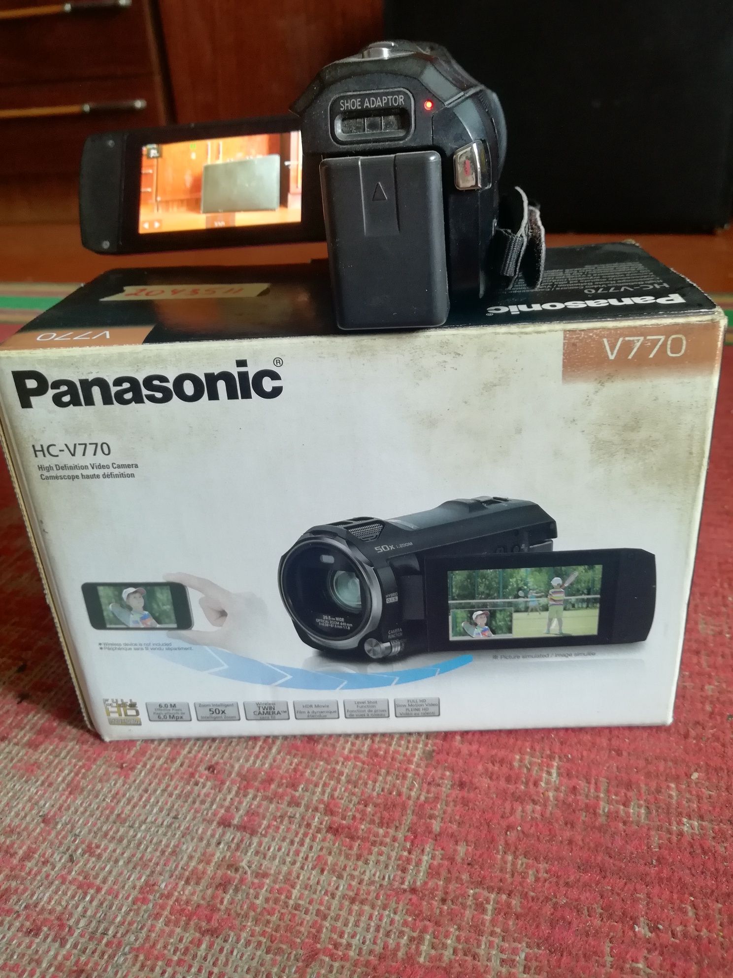 Видео камера  Panasonic HC-v770