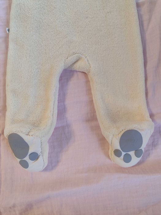 Теплий ромпер чоловічок комбінезон Next, 0-3 місяців 62 розмір