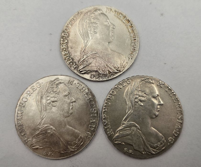 Moneta srebrna Maria Teresa Talar 1780 SF