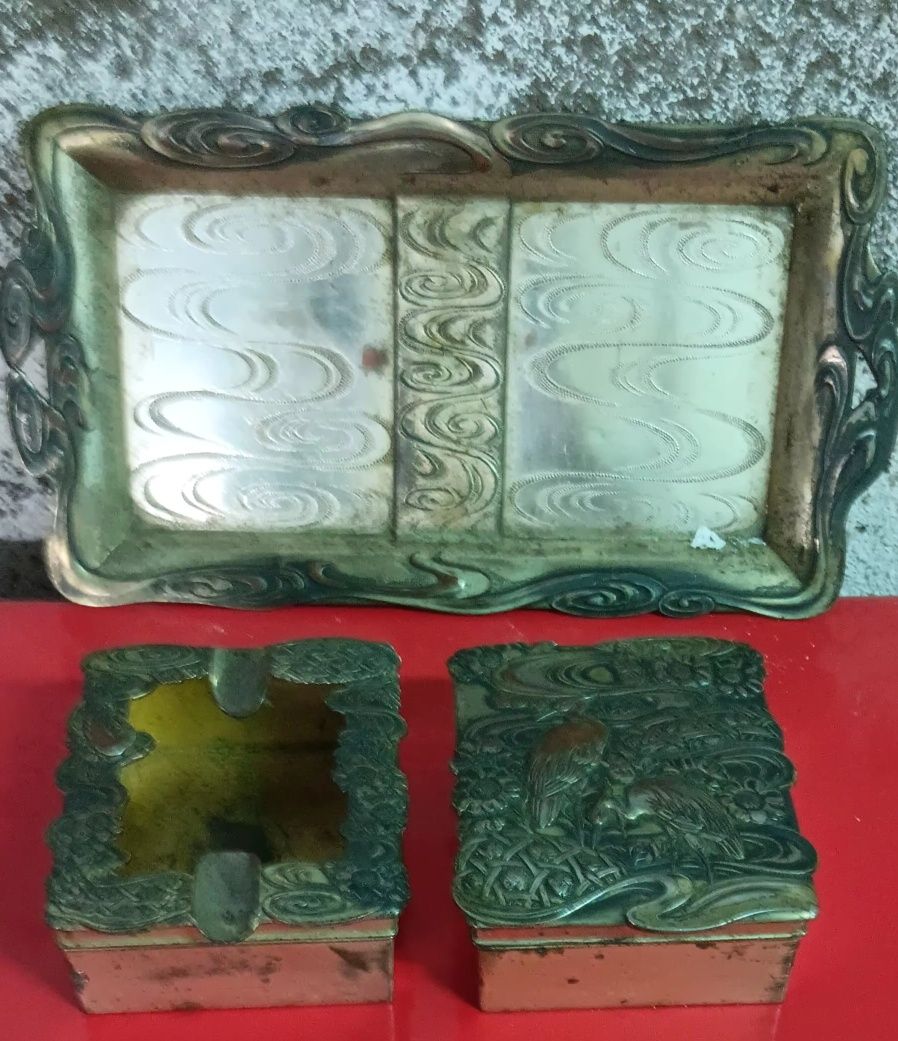 Conjunto cigarreira