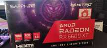 Placa Gráfica AMD Radeon RX 6600 XT SAPPHIRE NITRO 8GB