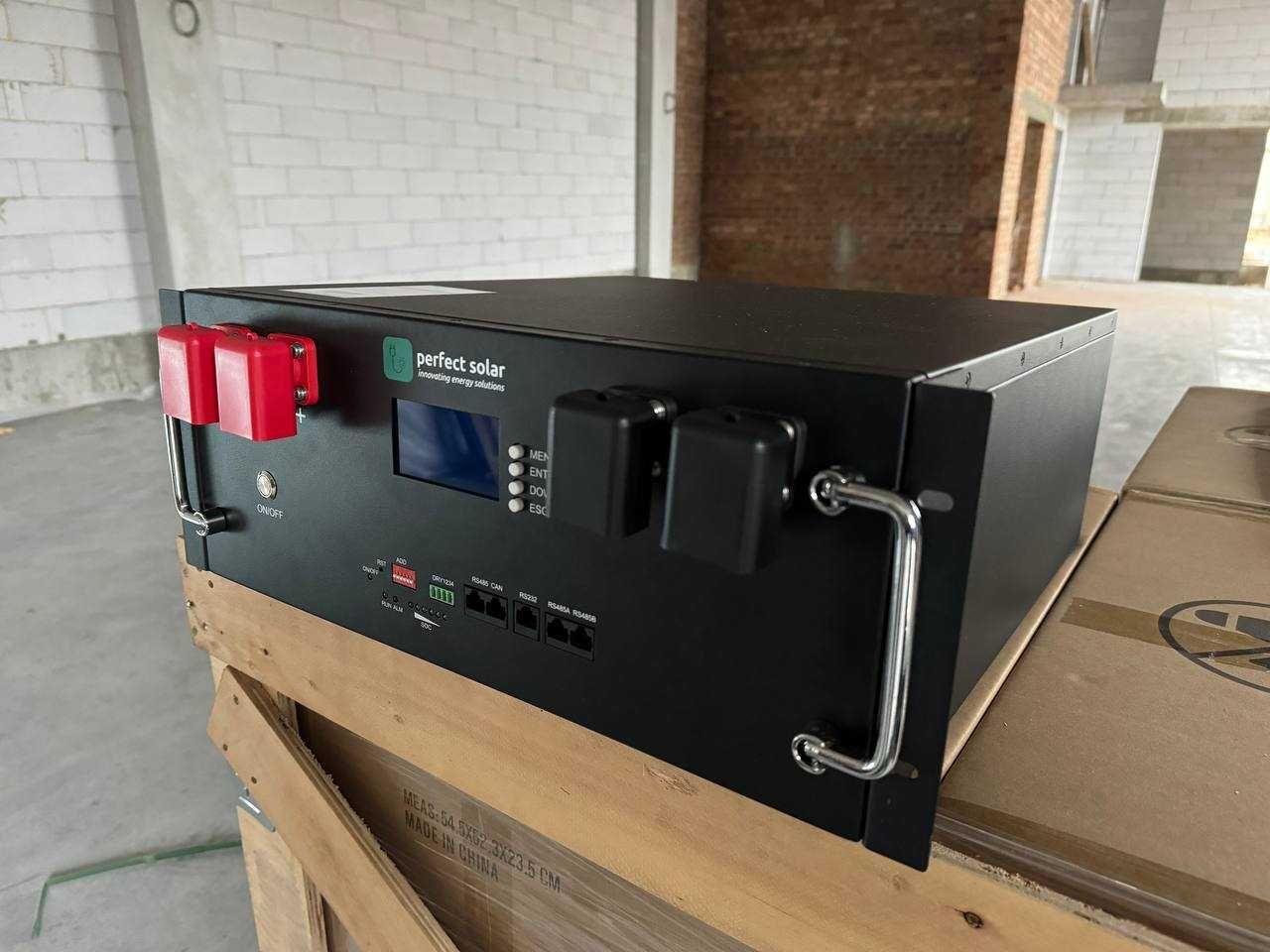 Акумуляторна батарея в стійку LiFePO4 5KWH, 5120Wh