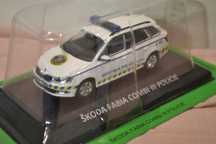 Skoda Fabia III Policja 2014 1:43 DeAgostini Czechy nr 102