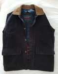 Peter Hadley casaco parka azul acolchoado t 50