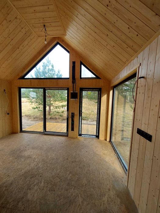 Domek letniskowy, domek drewniany, dom na zgłoszenie parterowy 35m2