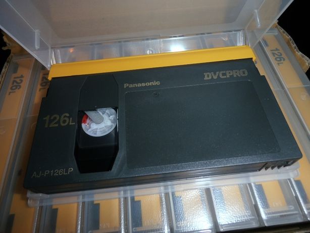 Новые видеокассеты DVCPRO Panasonic AJ-P126LP есть 200 штук