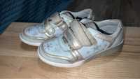 Pół buty skórzane clarks dziewczynka 29 frozen wkładka 18 cm