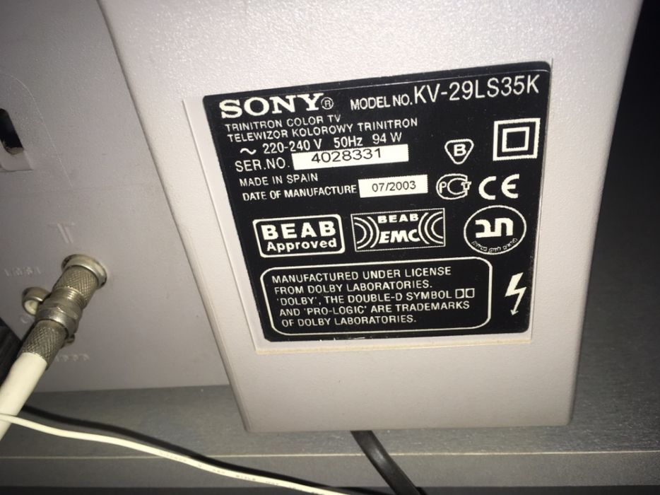 Телевизор Sony + тумба