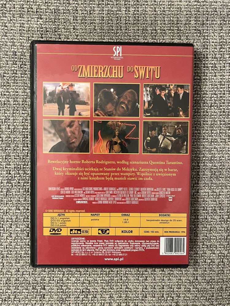 Od zmierzchu do świtu film DVD