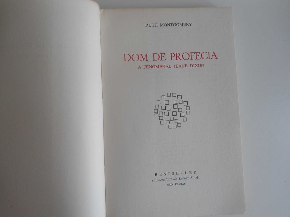 Dom de Profecia pela fenomenal Jeane Dixon