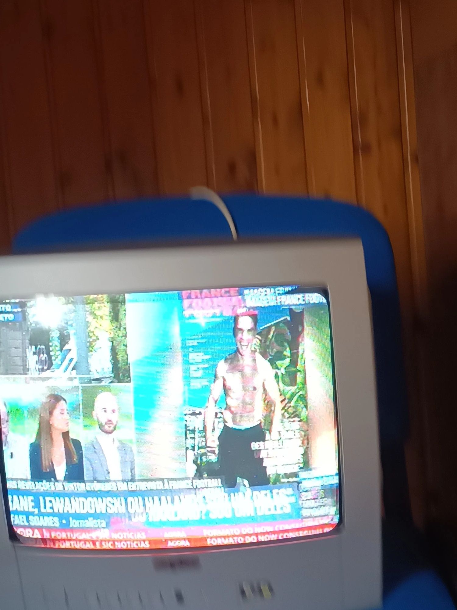 Tv sanyo c/comando a funcionar