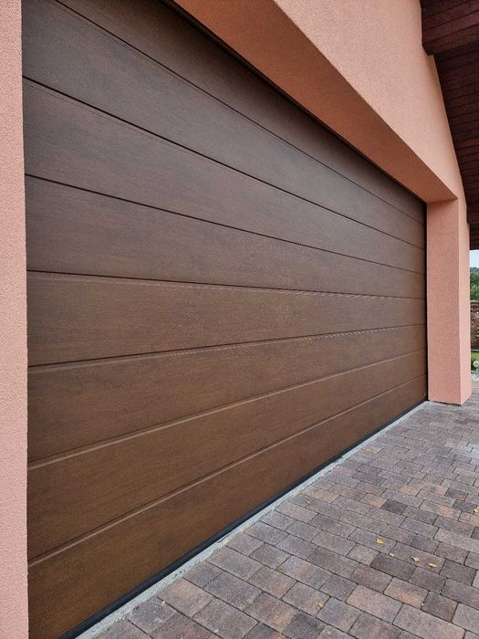 Brama Hormann 5000x2250 Orzech z napędem i montażem - Promocja Roku