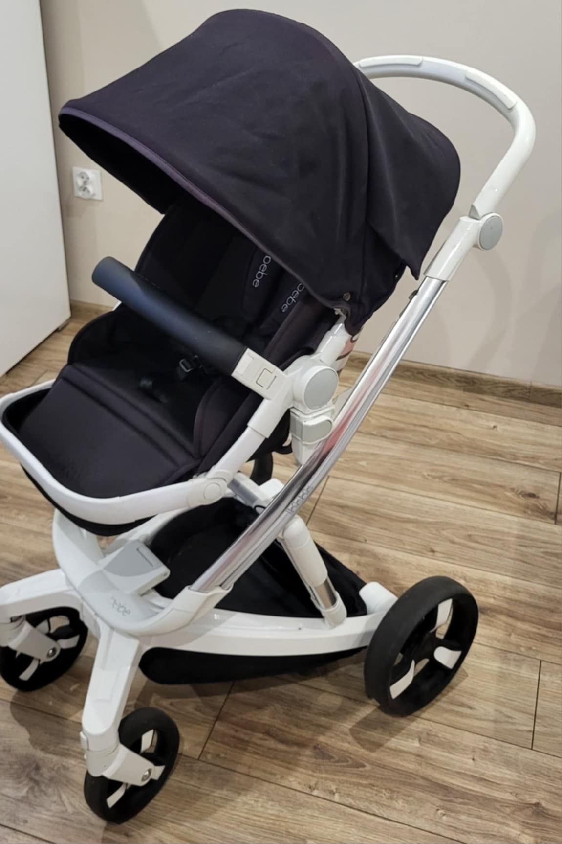 Wózek 2w1 iBebe elektroniczny hamulec