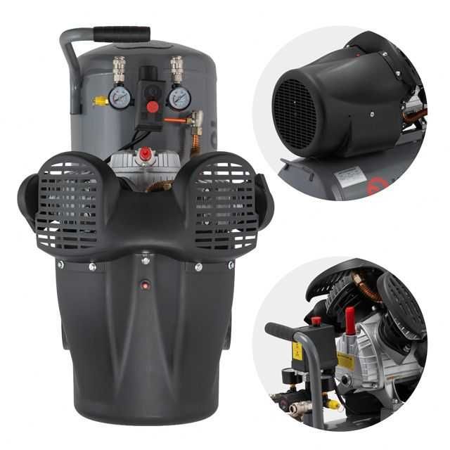 Компресор 50 л, 2.23 кВт, 220 В, 10 aтм, 354 л/хв. INTERTOOL PT-0004.
